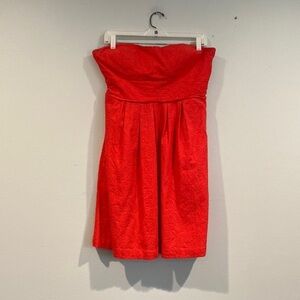 Broadway & Broome Hot Pink Strapless Dress - Size 10